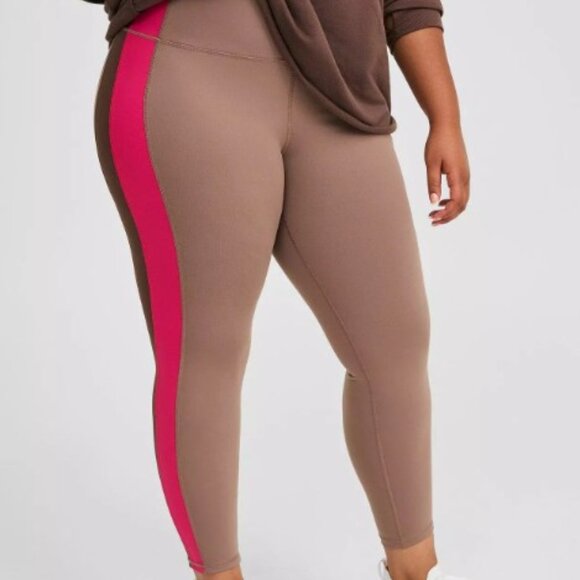 Torrid Brown and Pink Joggers - Picture 1 of 3